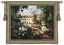 Aix En Provence Tapestry Wallhanging Comes With Wall Hanging Rod and Tassels