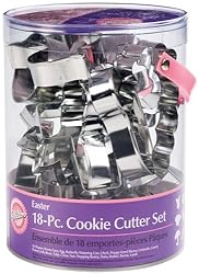 Wilton Easter 18pc Metal Cookie Cutter Set