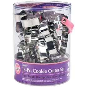 Wilton Easter 18pc Metal Cookie Cutter Set