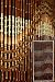 Swirly Pits Wood Beaded Curtain