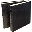 Large Bound Crocodile Embossed Leather Album