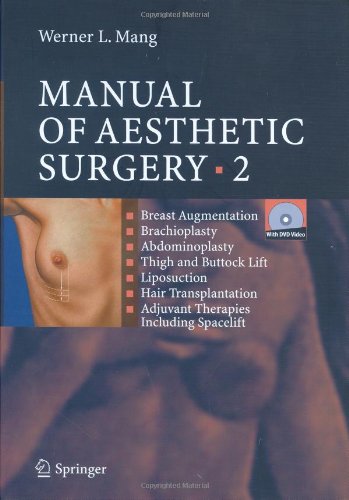 Manual of Aesthetic Surgery 2: Breast Augmentation; Brachioplasty; Abdominoplasty; Thigh and Buttock Lift; Liposuction; Hair Transplantation; Adjuvant ... Abdominal Wall; Adjuvant Therapies v. 2
