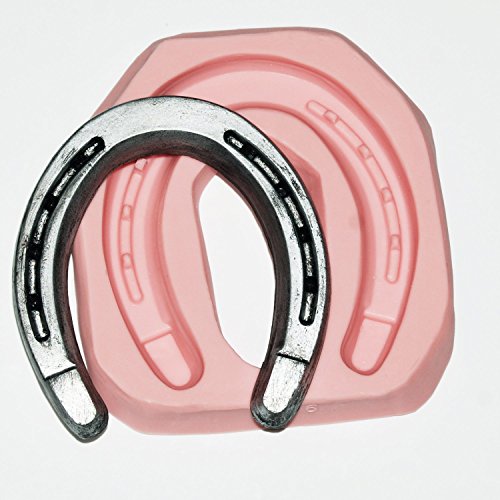 Large Horse Shoe Silicone Mold Chocolate, Fondant, Candy, Soap, Resin, Clay, Wax Flexible and Easy to Use