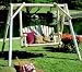 Rustic Natural Cedar Furniture Company&Acirc;&reg; Cedar Log 4' American Garden Swing