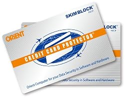Skim Block Credit Card Protector (2 Cards sets)