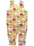 Zoo Crew Overalls by Zutano - Multi-colored - 6-12 Mths