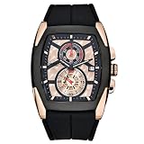 Kenneth Cole New York Men's Rose Gold and Black Dial Watch