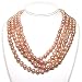 {OnlyOne! Sunday FLASH Deal} HinsonGayle DIVA Collection Naturally Pink 8.5-9.5mm Circle Pearl Rope Necklace (82 inches)