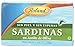 Roland Foods Sardines in Olive Oil, Skinless and Boneless, 4.4 Ounce Tin, 10 Count(Pack of 2)