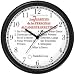 All of THE 7 HABITS #1 (Spanish Text) - Wall Clock from THE 7 HABITS - CLOCK COLLECTION by WatchBuddy Timepieces (White Frame)