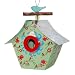 Rosso's International Fall Blossoms Retro Chic Birdhouse