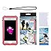 iPhone 7 Waterproof Case, Merit Shield Series Shockproof Dirt-proof Protective cover, Snow-proof Underwater IP68 Waterproof Case for iPhone 7 (Pink)
