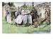 Jamestown Woman Led to the Ducking Stool for Public Humiliation, 1600s Giclee Poster Print, 16x12