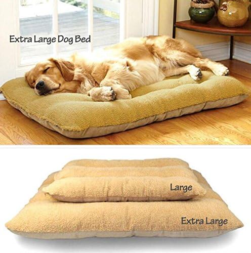 FO Extra Large Warm Soft Fleece Puppy Pets Dog Cat Bed Cushion Pillow Mat 2 Size, XL