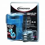 Ink Cartridge Refill Kit, Refills HP C6615DN, HP C51645A, Black IVR20407