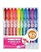Zebra Optex 1 EZ WKS11-10C Highlighter, 10 Colors, Red, Pink, Orange, Yellow, Green, Blue, Dark Blue, Fuchsia, Purple, Brown