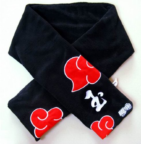 512z9pQGFlL naruto: akatsuki fleece scarf   sasori and tobi
