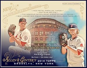 2014 Topps Allen & Ginter Baseball Hobby 12-Box Case (Presell)