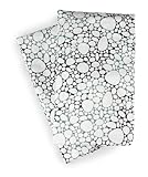 IMAGE OF Argington Organic Twin Sheet Set, Fish And Pebbles Print