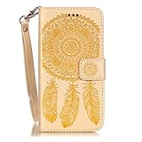 UNEXTATI iPhone 6 Plus / iPhone 6s Plus ケース PUレザー 手帳型ケース カバー カード収納 ストラップ 付き Apple iPhone6 Plus / iPh