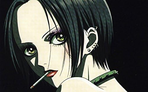 Ryan Beers Living room home wall decoration sill fabric poster art anime girl character nana osaki piercing cigarette