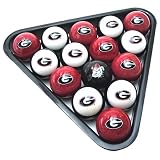 Georgia Bulldogs Billiard Balls Set