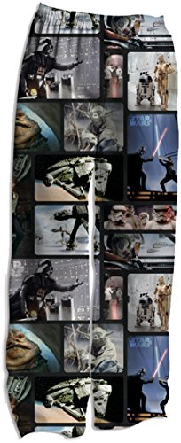 Star Wars Vintage Scenes Microfleece Graphic Sleep Lounge Pants