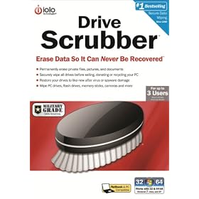 Drive Scrubber - Up to 3 PC's