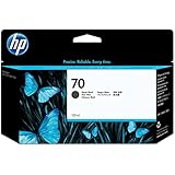 HP 70 Matte Black 130 Ml Ink Cartridge Use In Selected Hp Designjet Printers.