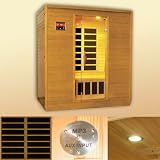 LifeSmart 4 Person Infrared Sauna Featuring Carbon Heaters person infrared sauna LifeSmart 4 Person Infrared Sauna Featuring Carbon Heaters