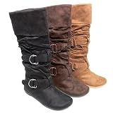 Bamboo by Journee Zen Faux Suede Boots