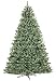 Diamond Fir Pre-Lit 9 Ft High Frosted Christmas Holiday Tree