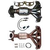 2002 2003 Nissan Altima 2.5 Catalytic Converter Manifold with Oxygen Sensors by BESTANDFOX