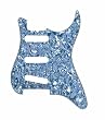 Fender Pickguard - Strat 3 Single Coils- Black Pearl