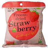 Freeze-dried Strawberry Snack Fruits Real Natural Flavor Sweet Sour 1 Pcs.