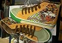 Ed Hardy Damen Schuhe Highrise Tiger green
