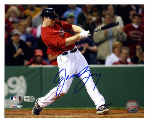 Mounted Memories Boston Red Sox Jason Bay Autographed 8X10 Photo