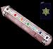 CHAKRA WAND ~ Rose Quartz ~ Faceted Crystal Wand w/ Heart Chakra Pouch