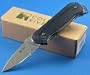 COLUMBIA RIVER KNIFE & TOOL BLACK HANDLE ROLLOCK II COMBO BLADE KNIFE