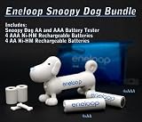 Sanyo Eneloop Battery Tester + 4 AA & 4 AAA Ni-mh batteries