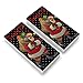 Christmas Holiday Santa Sack Graphic Eraser Set of 2