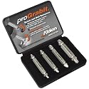 Alden 8440P 4-Piece Grabit Broken Bolt and Damaged Screw Extractors Set