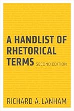 A Handlist of Rhetorical Terms