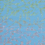 V&A Fabric - Branches (Teal)
