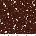 By the Yard Sleepy Bears Shooting Star Quilt Cotton Fabric