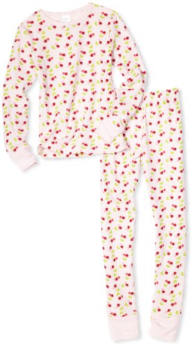 Girls 2 Piece Thermal Sleepwear Set