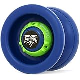 YoYoFactory Velocity (Blue with Lime Green Dial)