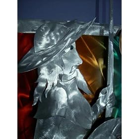Metal Art Sculpture, Don Quixote