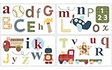 Cocalo Removable Wall Appliques, A to Z Boy (Discontinued by Manufacturer) by Cocalo [並行輸入品]