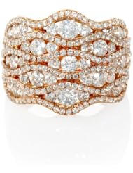 Diamond 18k Rose Gold Ring